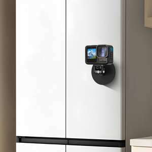 แท่นยึดกล้องแอคชั่นแบบแม่เหล็กยืดหยุ่น Takenoken สำหรับ Go Pro 13 <span class=keywords><strong>Osmo</strong></span> Action 5 อะลูมิเนียมอัลลอยด์ หัวบอลขนาด 17 มม. อะแดปเตอร์ยึด - Product Image 3