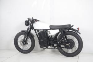 Alta velocità di alta qualità Cafe <span class=keywords><strong>Racer</strong></span> 2 ruote con motocicletta elettrica a lungo raggio in vendita - Product Image 2