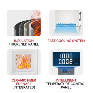 Horno de mufla de laboratorio Equipo de calefacción para laboratorios - Product Image 5