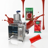 Machine de remplissage automatique multi-voies pour liquides, pour sachets de ketchup et sauces piquantes, verticale haute vitesse pour emballages/sacs en film