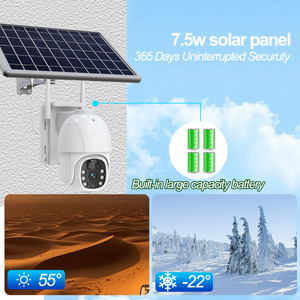 Solar Powered Camera 4MP 2560x1440 HD Night Vision Outdoor Waterproof With Solar Panel For Home Security Monitoring - Product Image 3