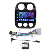 Autoradio Android BQCC 10 pouces avec Carplay pour Jeep Compass Patriot 2010 - 2016, autoradio stéréo GPS 4G WIFI, lecteur multimédia vidéo