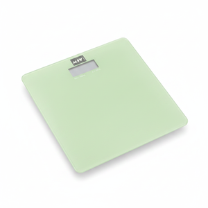 Bilancia da bagno MSV realizzata in vetro verde chiaro, 30 x 30 x 1,7 cm - Product Image 2