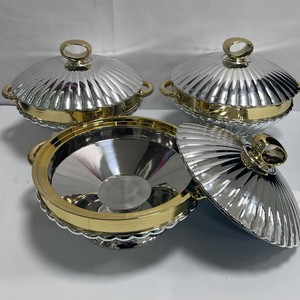 Calentador de Alimentos Aislado de Mármol de Alta Gama 2L 2.3L 2.8L, Olla Térmica Comercial para Catering, Plato de Exhibición para Buffet, América del Norte - Product Image 3