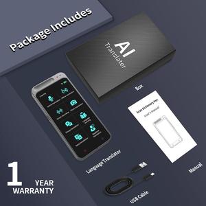 VORMOR Z6 Traduttore Vocale AI Online con 139 Lingue, Interprete Portatile per Viaggi Internazionali e Comunicazione Senza Barriere - Product Image 6