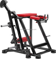 Appareil Commercial d'Hyperextension Inversée à Charge par Plaques, Développeur de Chaîne Postérieure, Entraîneur Fessiers, Ischio-jambiers et Lombaires, Équipement de Gym