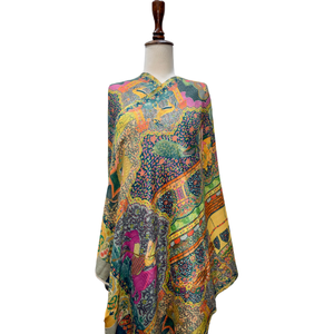 Écharpes et châles imprimés numériquement, élégants et légers, pour femmes, châles de mode personnalisés, qualité d'exportation, vente en gros OEM - Product Image 1
