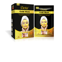 Masque facial en or peel-off DEXE, vente chaude, vente en gros, taille grande 120g & 20g*10, blanchissant pour femmes, original, fabriqué en Chine
