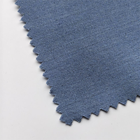 Tissu bleu antistatique ignifuge en aramide 8Cal/cm² résistant efficacement à l'arc électrique et aux hautes températures pour combinaisons anti-arc électrique
