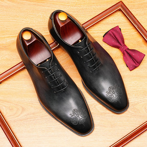 Zapatos Oxford Derby Casuales Premium, Retro, con Suela Suave, Transpirables, Cómodos, Formales de Negocios, de Cuero, Impermeables, para Otoño - Product Image 3