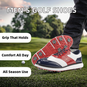 Nouvelles chaussures de golf pour hommes, en mesh et PU, semelle extérieure en caoutchouc antidérapante, confortables, grandes tailles, talon bas, toutes saisons - Product Image 2