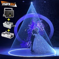 Projecteur Laser de Mariage avec Effet Neige 3W 5W 10W ILDA, Projecteur Laser Animation pour Fête Événement Scène, Lumières Laser DJ pour Mariage