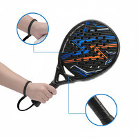 Raquette de tennis et de padel en forme de diamant en fibre de carbone 24K 18K de haute qualité avec logo personnalisé, nouvelle technologie, fabricant professionnel Taspo 2026