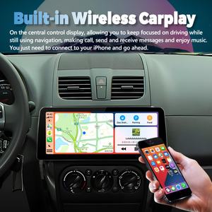 Autoradio Android 12,3 pouces, lecteur vidéo, stéréo pour Suzuki SX4 2006-2013, Fiat Sedici 2005-2014, GPS, multimédia, Carplay, unité principale - Product Image 2