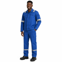 Combinaison de travail ignifuge, imperméable, isolante, fluorescente, élastique, résistante à la chaleur, antistatique