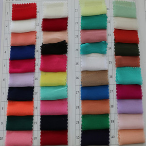 100% 涤纶柔软50D雪纺真丝死绉纱面料连衣裙宽腿裤衬衫 - Product Image 1