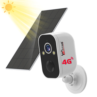 Cámara Solar Wifi Wistino ES de 4MP con Audio, Visión Nocturna, Detección de Movimiento, Alarma, Batería Solar, Cámara CCTV Solar Wifi