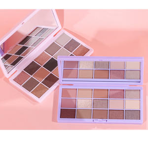 Wholesale Chinese Cosmetics <strong>Miss</strong> <strong>Rose</strong> 15-color Matte <strong>Eyeshadow</strong> Halloween Pearlescent Makeup <strong>Eyeshadow</strong> Palette - Product Image 6