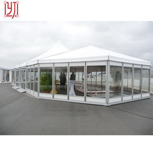 เต็นท์งานเทศกาลขนาด 20 x 40 เมตร แบบหลังคาสูง ดีไซน์พิเศษจากจีน ยี่ห้อ Yijin Custom - Product Image 6