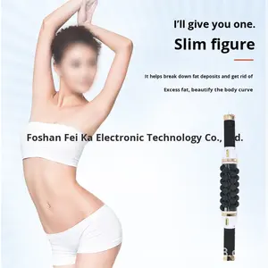 Set Massaggiatore a Rullo FEIKA Golden con Micro-vibrazione a 3 Velocità, Controllo Meccanico per Uso su Tutto il Corpo, Rilassamento Muscolare e Dimagrimento, Certificato CE - Product Image 5