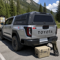 Capote rigide en aluminium imperméable de style tout-terrain 4x4 pour BYD Shark, Toyota Tacoma, Hilux, Ford F150, Dodge Ram, coque de camping-car