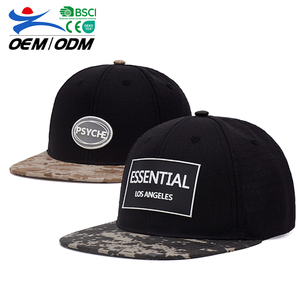 Fabricante al por mayor de moda con logotipo personalizado contraste de color gorra Snapback unisex gorra deportiva para actividades al aire libre - Product Image 1