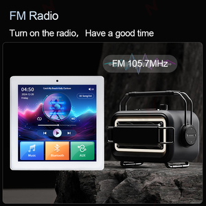 Sumwee 86E New 4Inch Đa Ngôn Ngữ Amplificador Âm Nhạc Máy Nghe Nhạc <span class=keywords><strong>Stereo</strong></span> Âm Thanh Bảng Điều Khiển Bluetos FM AUX USB SD Trong Tường Khuếch Đại - Product Image 3