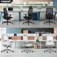 Chaise de bureau au design moderne, confortable, à dossier haut, pivotante, de direction, avec des caractéristiques haut de gamme, robuste, à pieds croisés, chaises bon marché