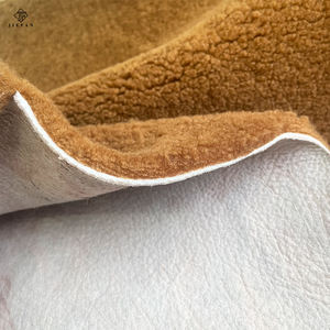 Австралийская вьющиеся Шкуры Овчины зимние короткие волосы шерстяная одежда для авто обивка мягкие необработанные узоры для домашних животных украшения - Product Image 6