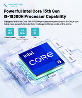 Leaderhub Core I9 13900H 32GB RAM 2TB SSD Mini PC Gaming Rtx Nuc Intel I3 I7 I9 Mini PC con Wins 11 OS para el trabajo y los juegos