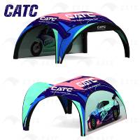 Tente gonflable personnalisée pour événements, ignifuge, imperméable, coupe-vent, légère, certifiée CE, publicité personnalisée, CATC