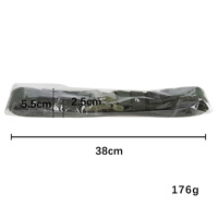 Ceinture tactique d'extérieur camouflage en toile et nylon pour homme avec boucle en acier, noir kaki, Shero TB007, vente en gros en stock, directement de l'usine de sangles
