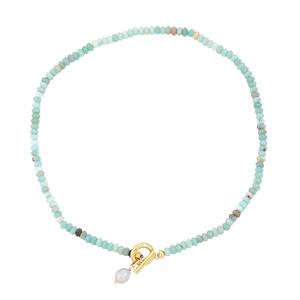 Kalung batu permata hijau buatan tangan kristal penyembuhan, kalung batu akik lumut untuk ulang tahun wanita - Product Image 1