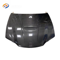 Cubierta de Motor de Fibra de Carbono Compatible con Lexus GS200T GS250 GS300 GS350 GS460450H 2012-2021, Estilo RCF, Kit de Carrocería Ventilado