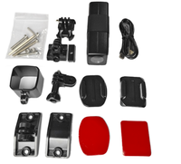 Caméra d'action 4K Ultra HD pour cible de tir Accessoire 5G WiFi BT Télécommande Fonctions d'enregistrement pour la vidéo sportive de chasse