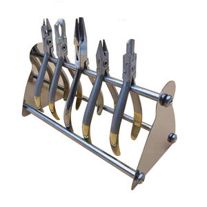Multi-Functional Orthodontic Pliers Holder with Cross-Border Stainless Steel Frame <b>Tool</b> <b>Storage</b> Rack for Technicians - Product Image 1