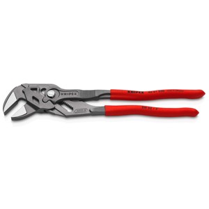 Alicates y llave KNIPEX 86 01 250 SB: Alicates y llave en una sola herramienta con revestimientos plásticos adheridos antideslizantes - Product Image 2