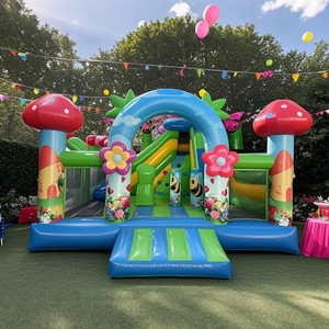 Château Gonflable Commercial Extérieur Spiderman Parcours d'Obstacles Combiné Toboggan Aquatique et Aire de Saut pour Enfants - Product Image 6