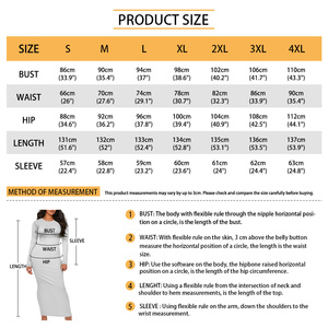 Dropshipping ropa mujer suministro de fábrica impresión bajo demanda diseño único traje sus preferencias Vestido de manga larga para mujer - Product Image 6