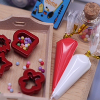 Mini-coffre au trésor miniature pour maison de poupée, accessoire pour micro-scène, décoration DIY faite à la main
