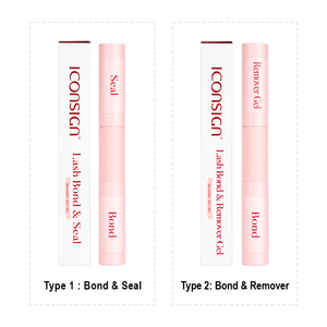 2in1透明と黒のラッシュ接着剤セグメント接着剤防水まつげ接着剤DIYラッシュボンドとシール個々のクラスターラッシュ用 - Product Image 6