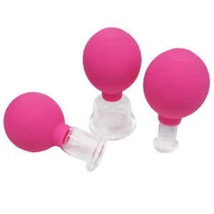 Ampoule de jade blanc Ventouses <span class=keywords><strong>en</strong></span> verre Ventosas Masaje Caoutchouc Vide Terapie Tasse Cellulite Massage - Product Image 6