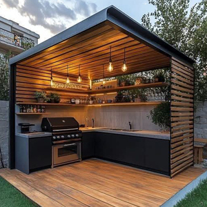 Cucine Esterne Versatili in Alluminio, Griglie BBQ, Forni <span class=keywords><strong>per</strong></span> Pizza, Facilmente Assemblabili, Mobili da Cucina Multifunzionali <span class=keywords><strong>per</strong></span> Uso Ovunque - Product Image 1