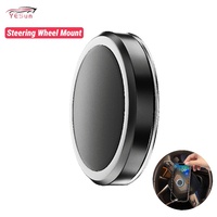 Support de téléphone de voiture en alliage d'aluminium à rotation 360° avec force centrifugale, retour automatique, maintien de l'écran vertical