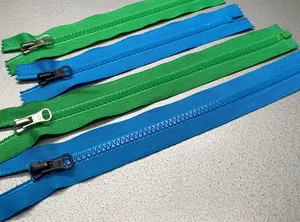 Widely Used Superior Quality Promotional Various Durable Using Zip Puller Accessories For Sofa Clothes Open End Nylon Zipper