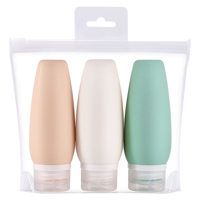 3 pack x90ml with EVA bag-2