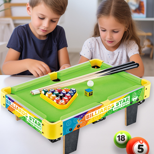 Mini billard de table, jeux de billard à domicile, ensembles de billard, table de billard snooker pour enfants, tables de billard <span class=keywords><strong>pas</strong></span> chères, mini table de billard colorée - Product Image 2