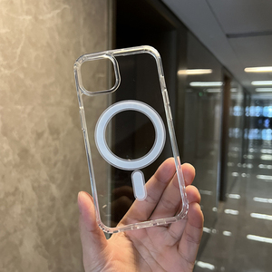 Funda Magnética Transparente a Prueba de Golpes de Fábrica para <span class=keywords><strong>iPhone</strong></span> 16 15 14 13 12 <span class=keywords><strong>Pro</strong></span> Max Plus <span class=keywords><strong>11</strong></span> X <span class=keywords><strong>XR</strong></span> XS - Product Image 2