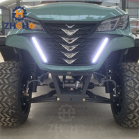 Voiture électrique chinoise 4 places UTV 4x4 ATV pour adultes, batterie au lithium 72v, 30-50 km/h, homologuée pour la route, voiturette de golf pour les terrains de golf et les hôtels