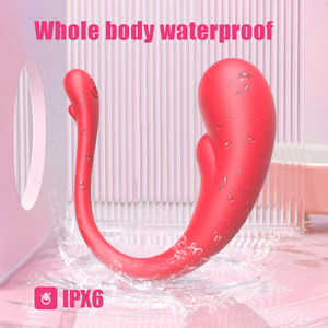 S-Hande Starke Vibration Silikon Kleine Paar Höschen Vibrator Motor Tragbare Höschen-Vibrator Weibliche Masturbation Spielzeug - Product Image 5